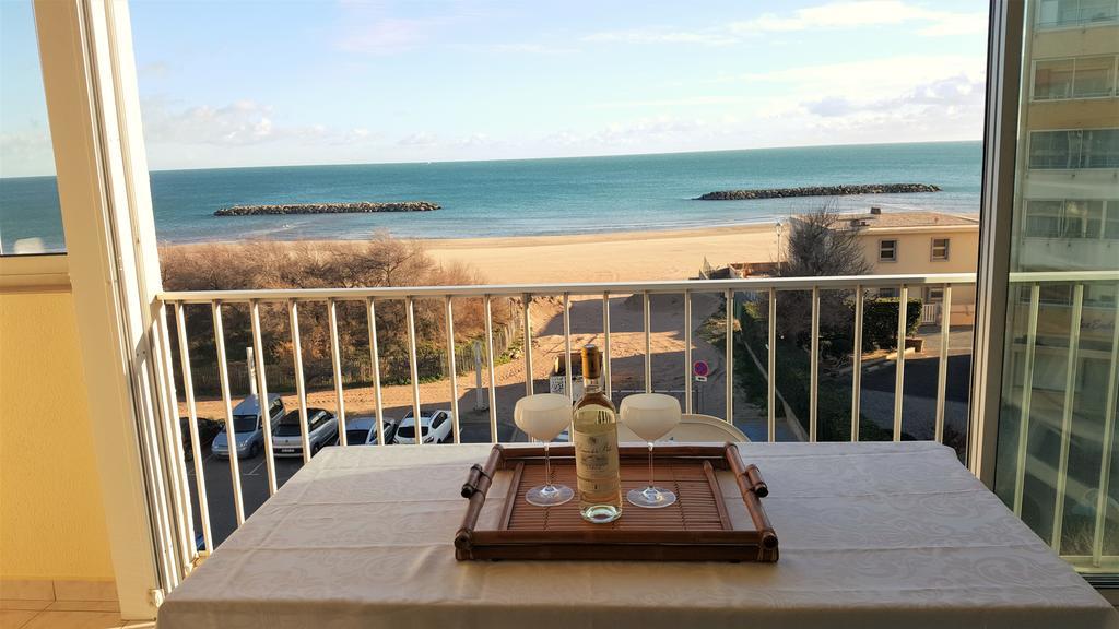 Appartement Vue Mer Valras Plage Екстериор снимка